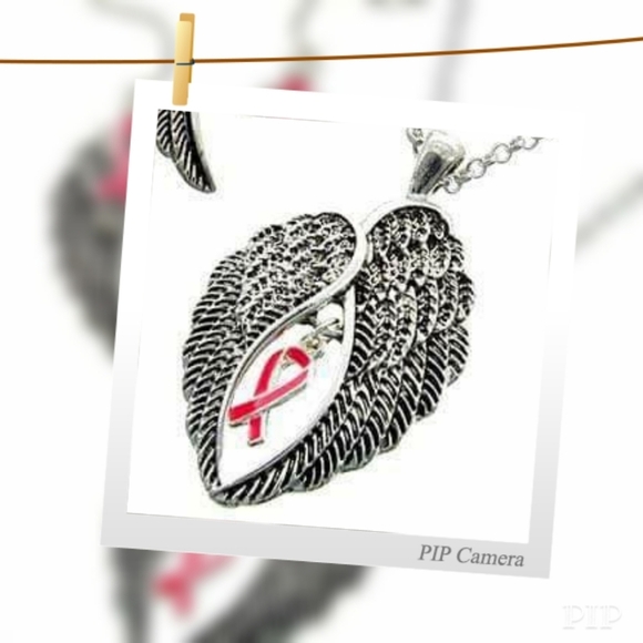 💞Breast Cancer Awareness💞 Angel Wings Set - Picture 2 of 4